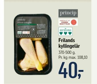 Føtex Frilands kyllingelår tilbud