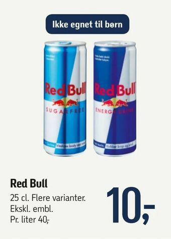 Føtex Red Bull tilbud