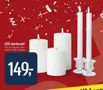 Føtex LED startersæt tilbud