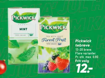 Bilka Pickwick tebreve tilbud