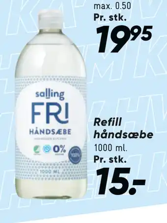 Refill håndsæbe