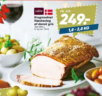 Bilka Krogmodnet flæskesteg af dansk gris tilbud