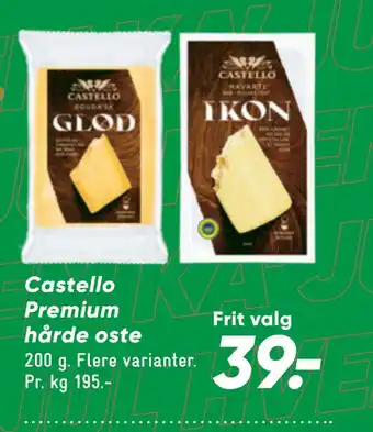 Castello premium hårde oste