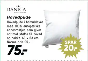 Bilka Hovedpude tilbud