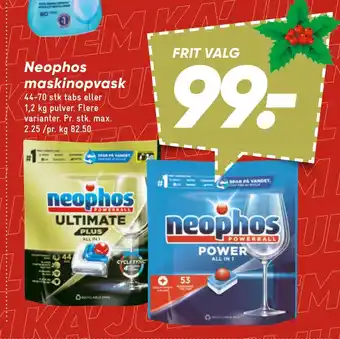 Bilka Neophos maskinopvask tilbud