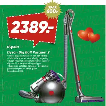 Bilka Dyson big ball parquet 2 tilbud