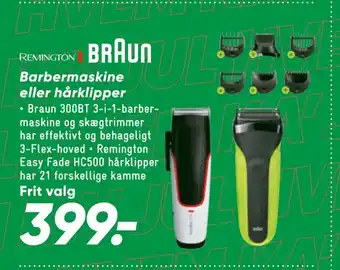 Bilka Barbermaskine eller hårklipper tilbud
