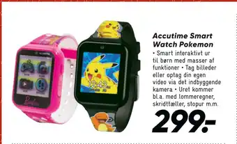 Bilka Accutime smart watch pokemon tilbud