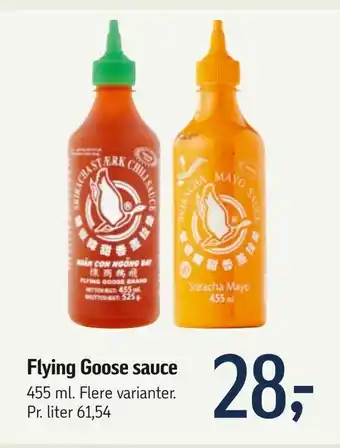 Føtex Flying Goose sauce tilbud