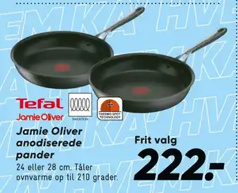 Bilka Jamie oliver anodiserede pander tilbud
