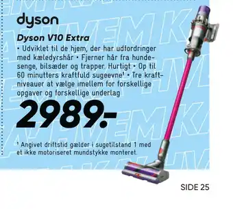 Bilka Dyson v10 extra tilbud