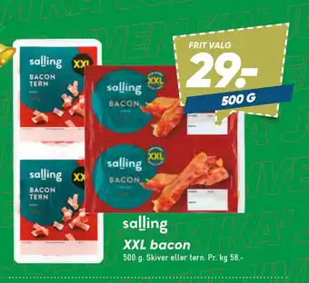 Bilka Xxl bacon tilbud