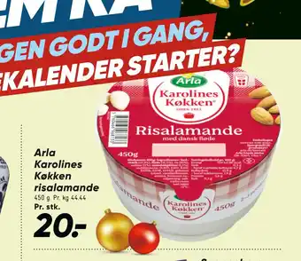 Bilka Arla karolines køkken risala mande tilbud