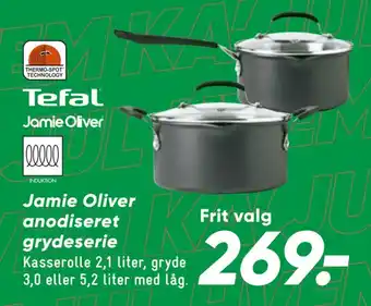 Bilka Jamie oliver anodiseret grydeserie tilbud