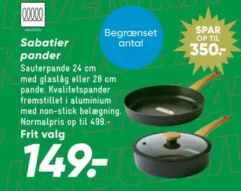 Bilka Sabatier pander tilbud