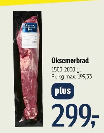 Føtex Oksemørbrad tilbud