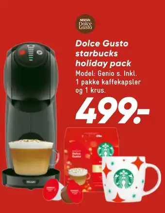 Bilka Dolce gusto starbucks holiday pack tilbud