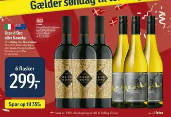 Føtex Orso d'Oro eller Kaweka tilbud
