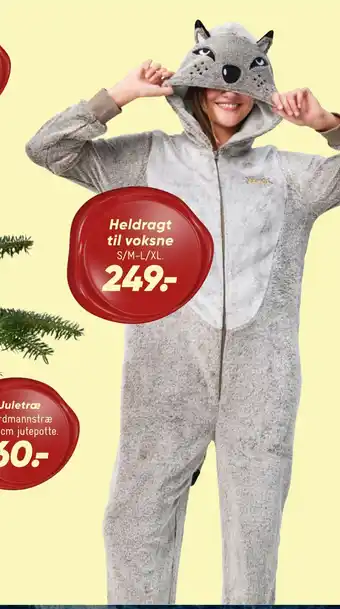 Bilka Heldragt til voksne tilbud