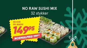 Bilka No raw sushi mix tilbud