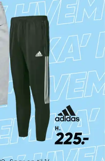 Bilka Adidas træningsbukser tilbud