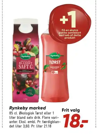 Bilka Rynkeby marked tilbud