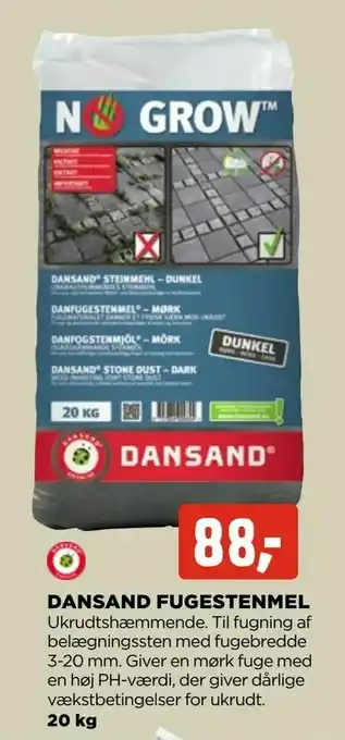 jem & fix Dansand fugestenmel tilbud