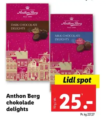 Lidl Anthon berg chokolade delights tilbud