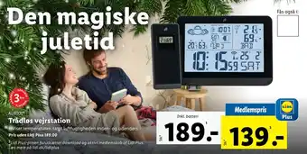 Trådløs vejrstation