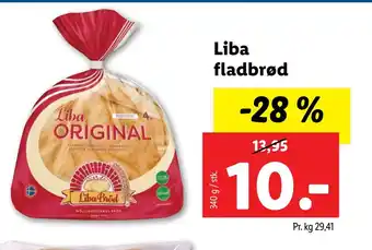 Lidl Liba fladbrød tilbud