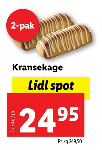 Lidl Kransekage tilbud