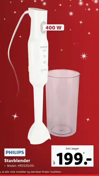 Lidl Stavblender tilbud