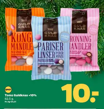 Netto Toms guldknas +10% tilbud