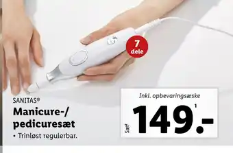 Lidl Manicure-/ pedicuresæt tilbud