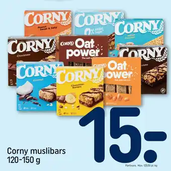 REMA 1000 Corny muslibars tilbud