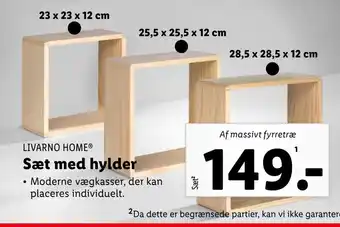 Lidl Sæt med hylder tilbud