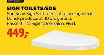 jem & fix Sign toiletsæde tilbud