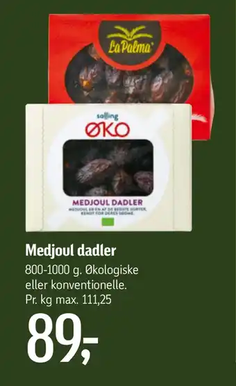 Medjoul dadler
