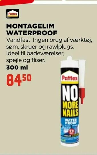 jem & fix Montagelim waterproof tilbud