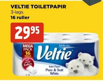 jem & fix Veltie toiletpapir tilbud
