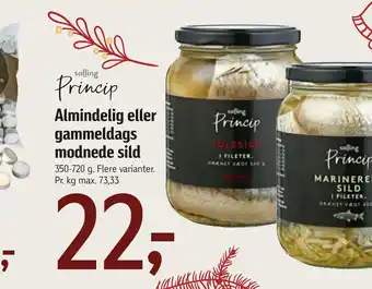 Føtex Almindelig gammeldags modnede sild tilbud