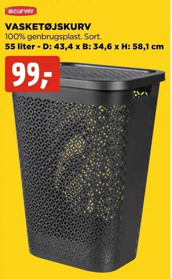 jem & fix Vasketøjskurv tilbud