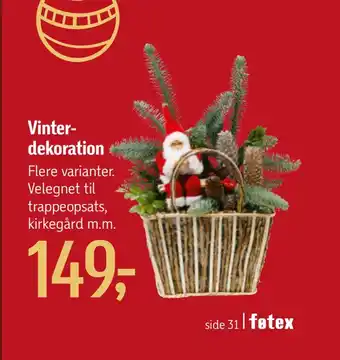 Vinterdekoration