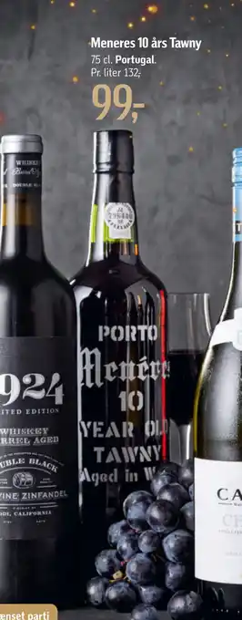 Føtex Meneres 10 års tawny tilbud
