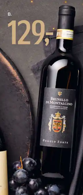 Føtex Poggio forte brunello di montalcino tilbud