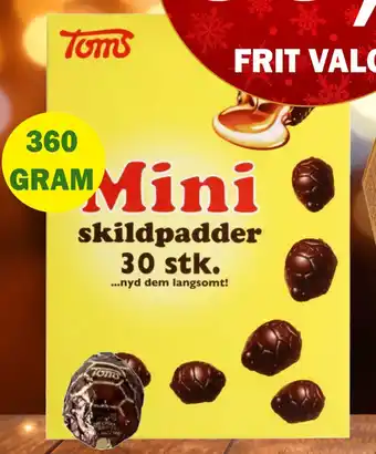 Købmandsgården Toms mini skildpadder tilbud
