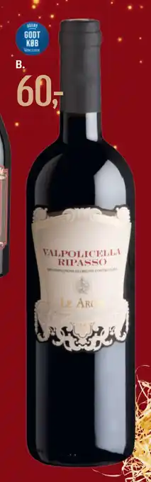 Føtex Le arche valpolicella ripasso tilbud