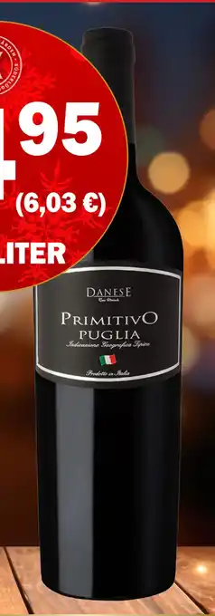 Købmandsgården Primitivo puglia tilbud