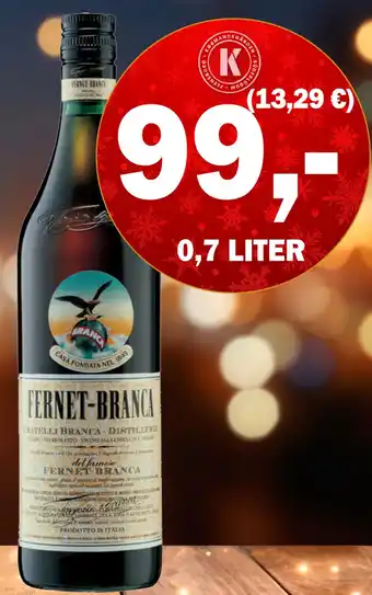 Købmandsgården Fernet-branca tilbud