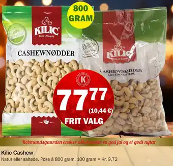 Købmandsgården Kilic cashew tilbud